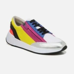 Franco Sarto Multicolor Stripe Imperial Sneakers